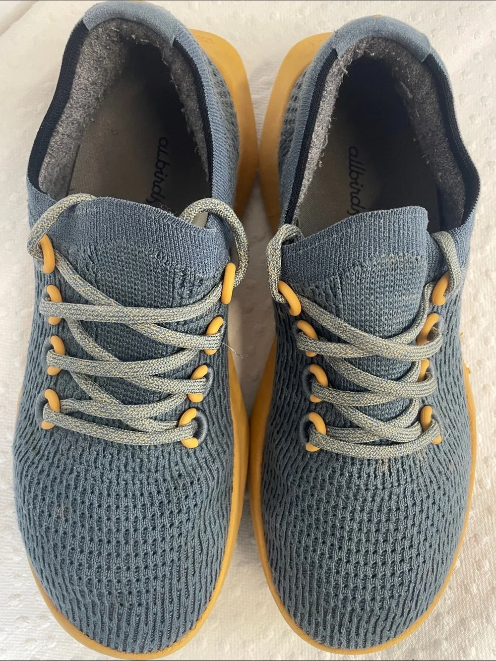 allbirds M9TD2 Calm Teal/ Forage Tan sole